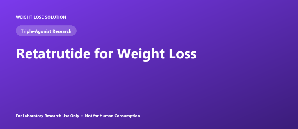 Retatrutide for Weight Loss